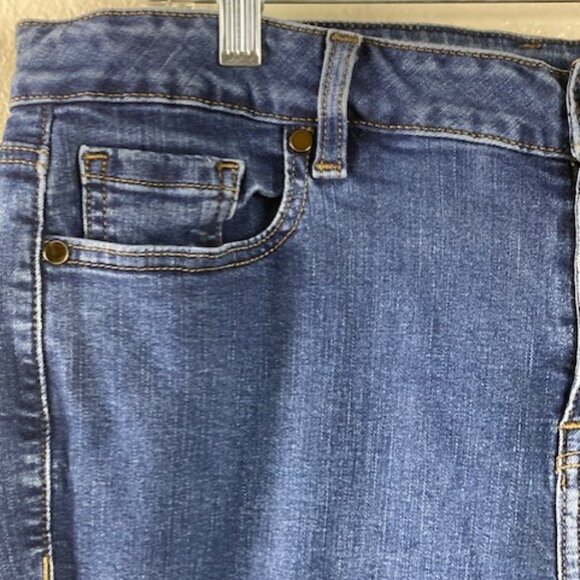 Lane Bryant Women's Skinny Stretch Blue Jeans Sz 16R - Picture 5 of 14